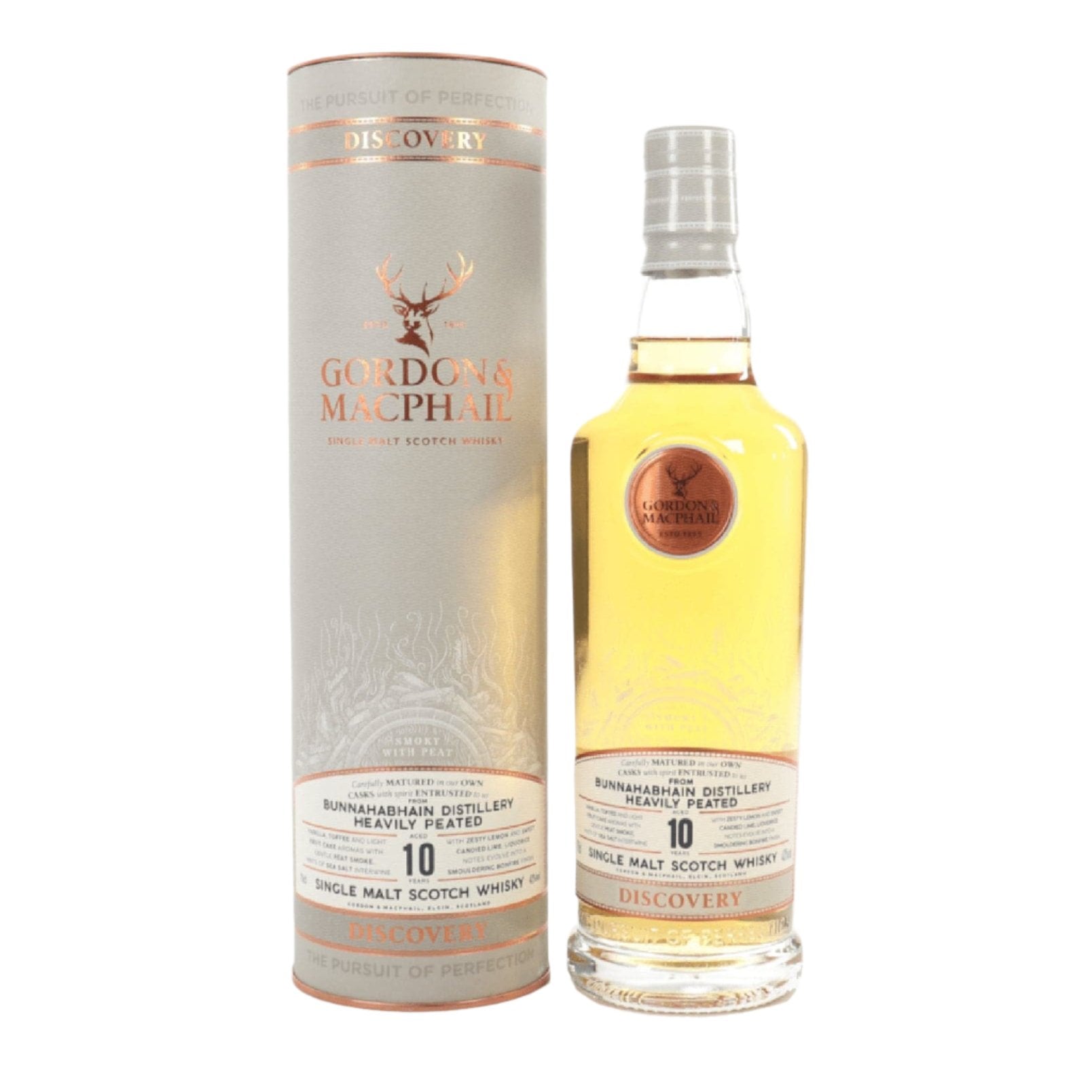 Gordon & MacPhail Discovery Bunnahabhain 10 Year Old Heavily Peated - The Whisky Stock