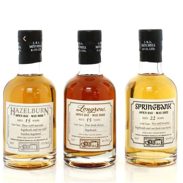 Springbank Open Day 2022 Limited Releases 3 x 20cl Set - The Whisky Stock