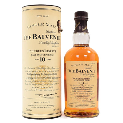 Balvenie 10 Years Old Founder's Reserve Single Malt - The Whisky Stock