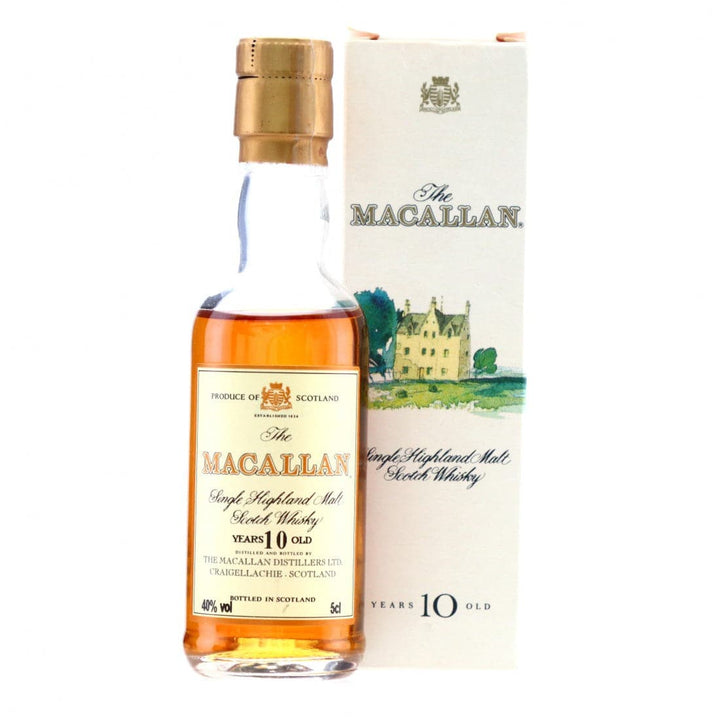 Macallan 10 Year Old Miniature 1990s - The Whisky Stock