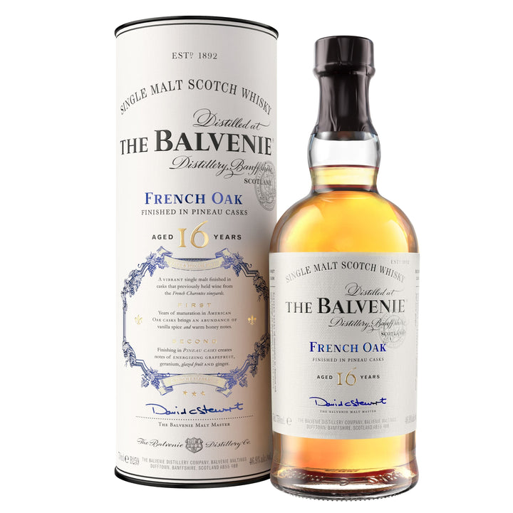 Balvenie 16 Year Old French Oak Pineau Cask Single Malt Whisky