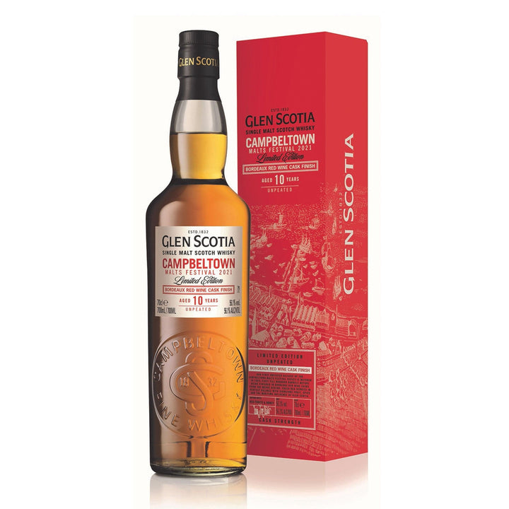 Glen Scotia 10 Year Old Campbeltown Malts Festival Limited Edition 2021
