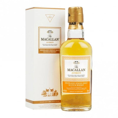Macallan 1824 Series Amber 5cl Miniature - The Whisky Stock