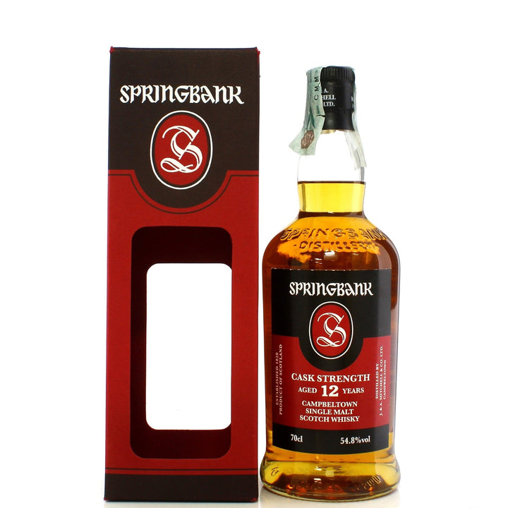 Springbank 12 Year Old Cask Strength 54.8% Single Malt - The Whisky Stock