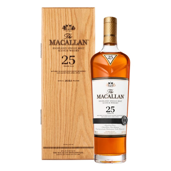 Macallan Sherry Oak 25 Years Old - 2022 Release - The Whisky Stock