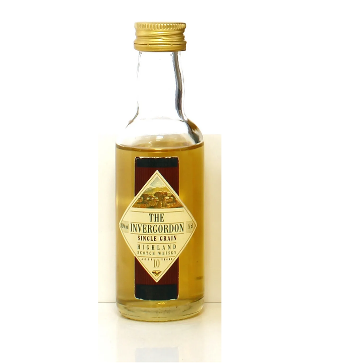 The Invergordon 10 Year Old Miniature 5cl - The Whisky Stock