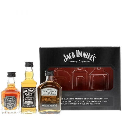 Jack Daniel's Family 3x5cl Miniatures Gift Pack - The Whisky Stock