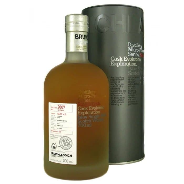 Bruichladdich Micro Provenance 12 Year Old First Fill Bourbon Cask 2007 - The Whisky Stock