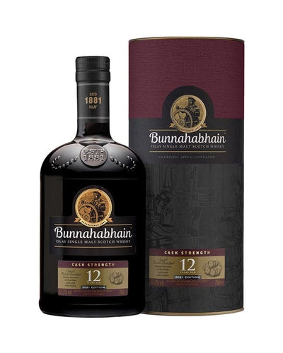 Bunnahabhain 12 Year Old Cask Strength 2021 Release - The Whisky Stock
