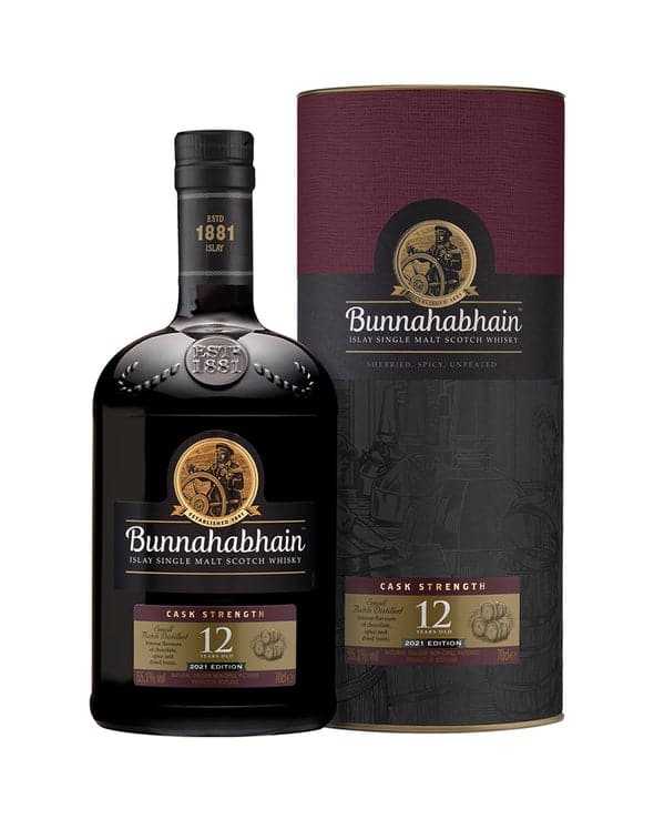 Bunnahabhain 12 Year Old Cask Strength 2021 Release