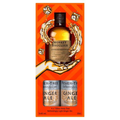 Monkey Shoulder & Ginger Monkey Gift Set - The Whisky Stock