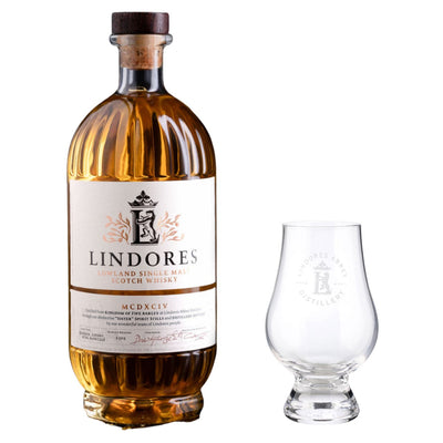 Lindores Abbey MCDXCIV Single Malt And Free Nosing Glass - The Whisky Stock