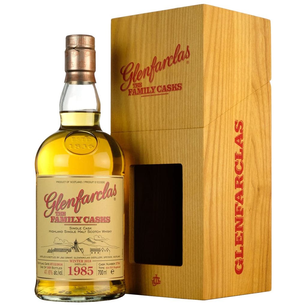 Glenfarclas The Family Casks 33 Year Old 1985 Cask No. 2784 Winter 2018 - The Whisky Stock
