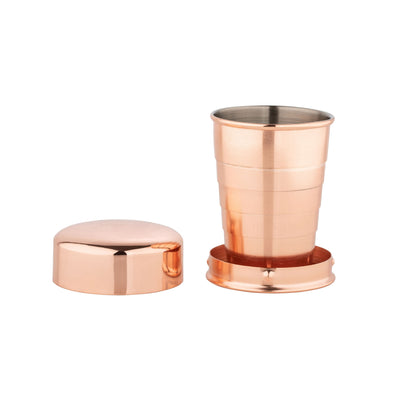 Glenfiddich Collapsible Copper Dram Cup - The Whisky Stock