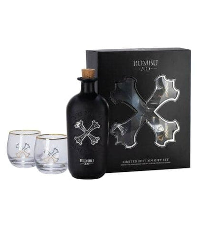 Bumbu XO Rum Limited Edition Gift Set With 2 Glasses - The Whisky Stock