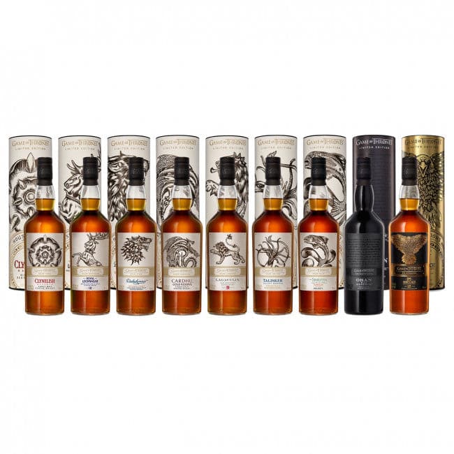 Game Of Thrones Scotch Whisky Set 9x70cl - The Whisky Stock